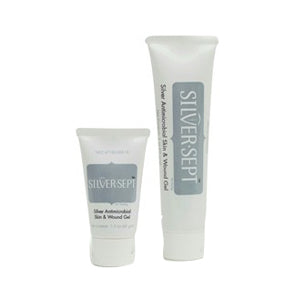Silver-Sept Antimicrobial Skin and Wound Gel, Amorphous Hydrogel