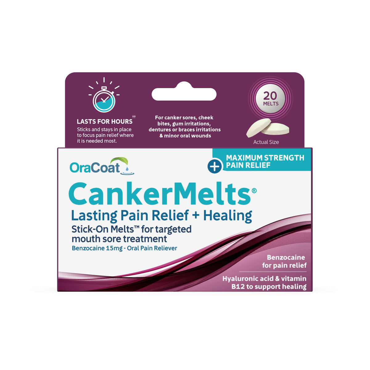 Oracoat Cankermelts, 20 ct
