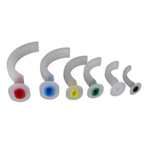 Teleflex Medical Color-Code Guedel 5 Size, Red, 100mm L