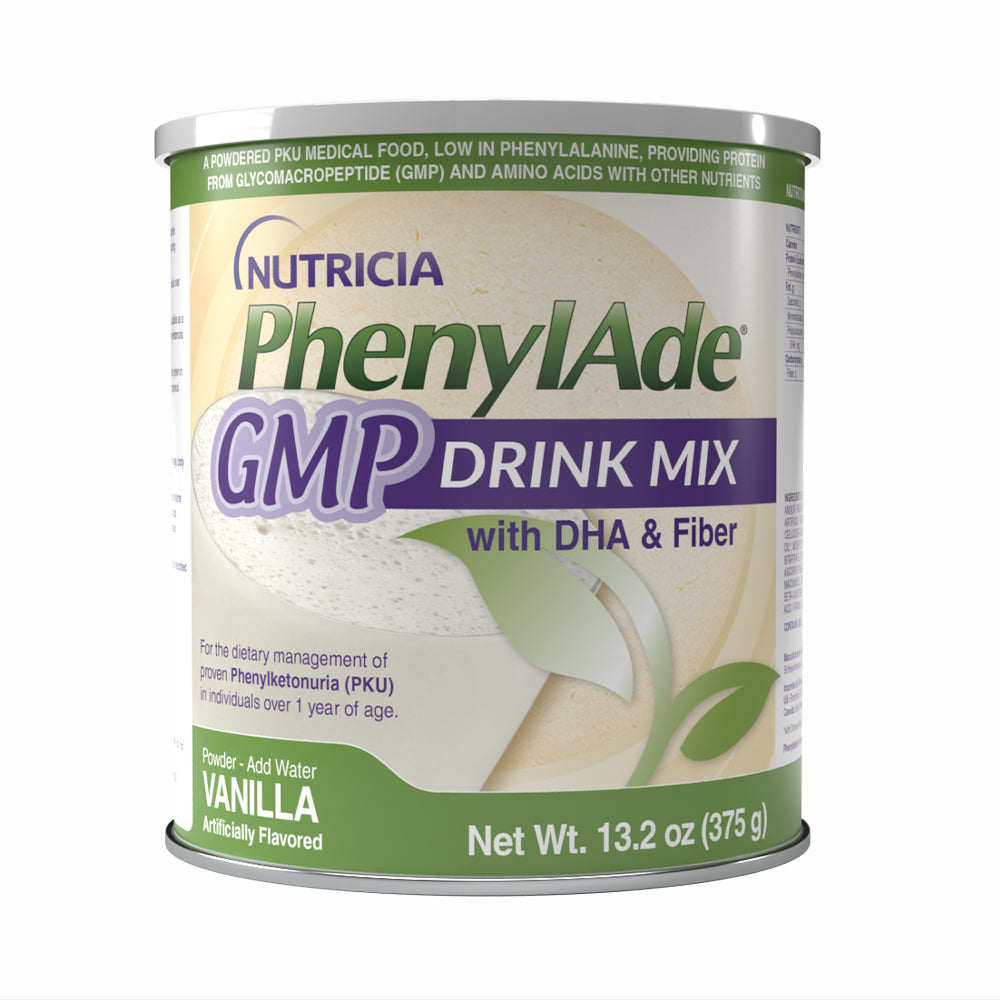 PhenylAde GMP Drink Mix, 13.2 oz (375 g) Can, Vanilla Flavored
