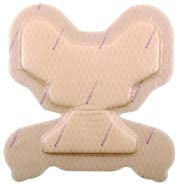 Molnlycke Mepilex Border Heel Foam Wound Dressing, 8.7" x 9.1"