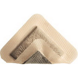 Molnlycke Mepilex Antimicrobial Border Ag Post, Sterile, Adhesive, 4" x 12"