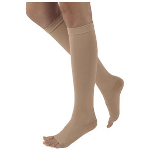 Sigvaris Natural Rubber Calf-High Compression Stockings Size M1