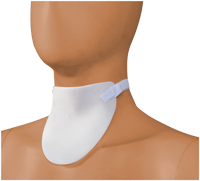 Med Mart Trach Stoma shield Cover with Adjustable Neck Band, Washable, Soft And Comfortable