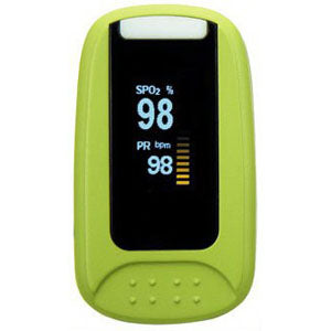 Simpro Fingertip Pulse Oximeter with Two Color OLED Display