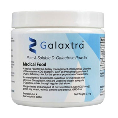 Galaxtra Pure and Soluble D-Galactose Powder, 375gm Can