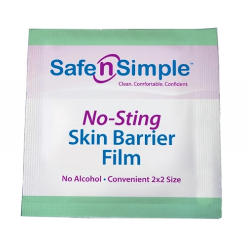 Safe n Simple Sachet Wipes SNS80725 2x2 IN 25 CT