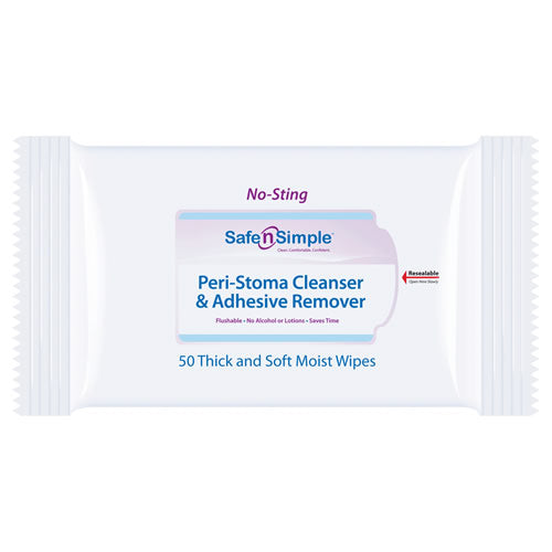 Safe n Simple Stoma Wipes / Adhesive Remover