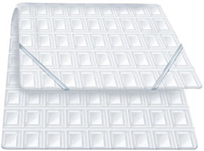 TotalDry Reusable Waterproof Sheeting, 39" x 75"