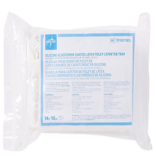 TRAY FOLEY CLOSED SYSTEM LATEX