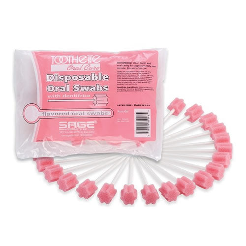 Toothette Disposable Oral Care Swabs