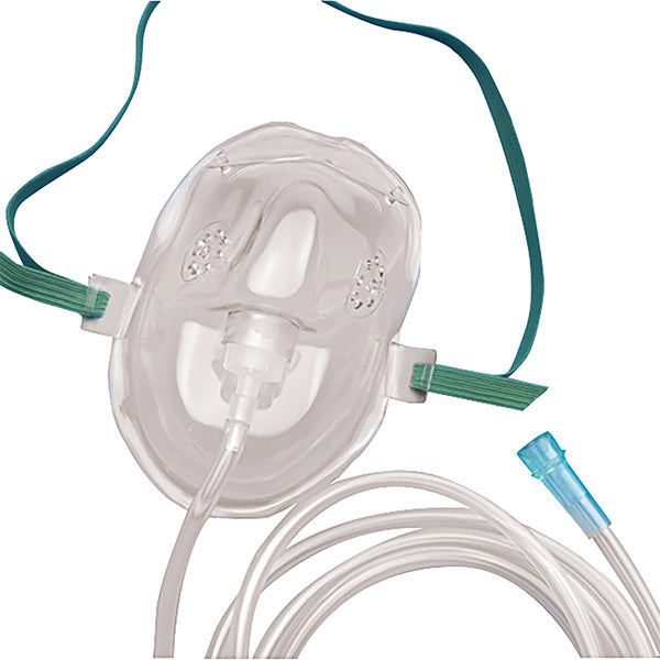 Vyaire O2 Mask with 7' U/Connect-It Tubing, Adult