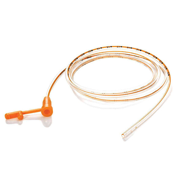 NeoMed Indwelling Polyurethane Enteral Feeding Tube, with Orange Radiopaque Stripe