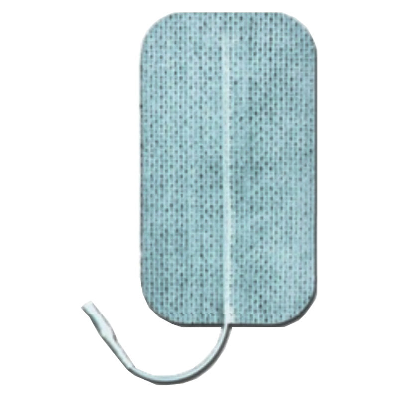 Zewa Electrotherapy Electrode, Deluxe, Rectangle, Reusable, 2" x 3.5"