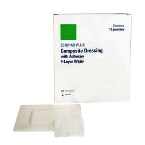 ZeniMedical ZeniPad Plus Composite Wound Dressing, Multi Layer