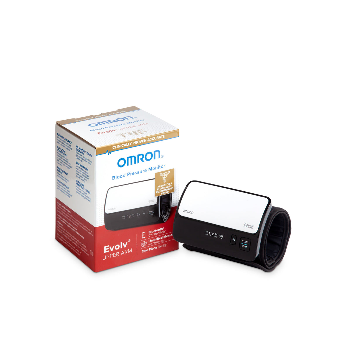 Omron Evolv Wireless Upper Arm Blood Pressure Monitor