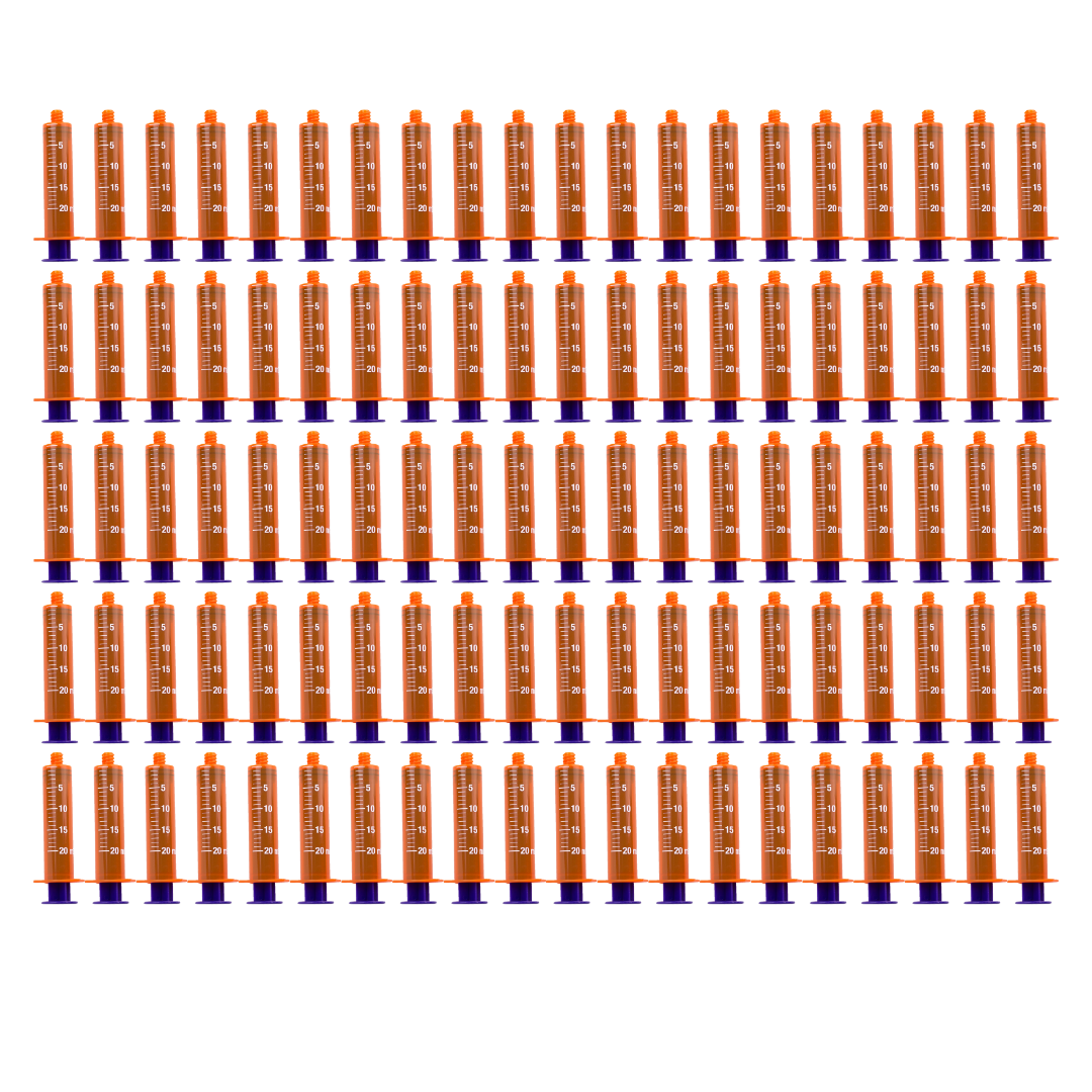 Vesco Medical ENFit Amber Syringes 20ml
