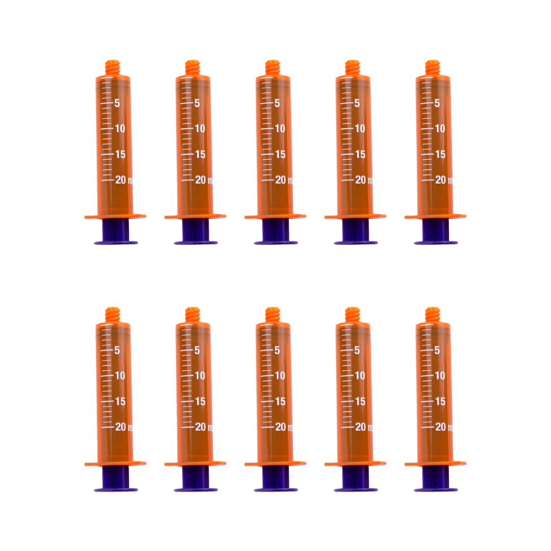 Vesco Medical ENFit Amber Syringes 20ml