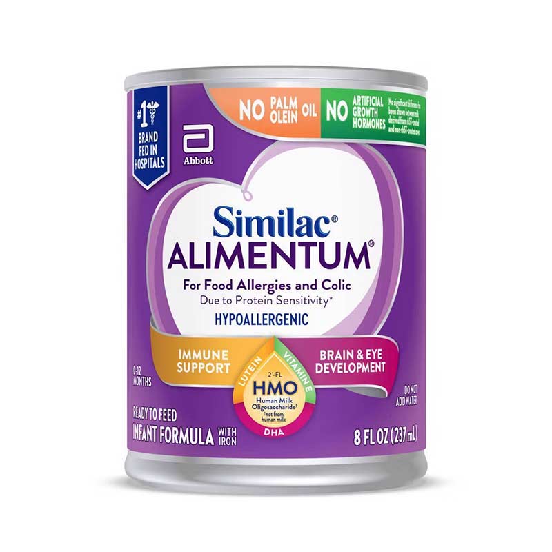 Similac Expert Care Alimentum Ready-to-Feed, Unflavored, 237mL Can