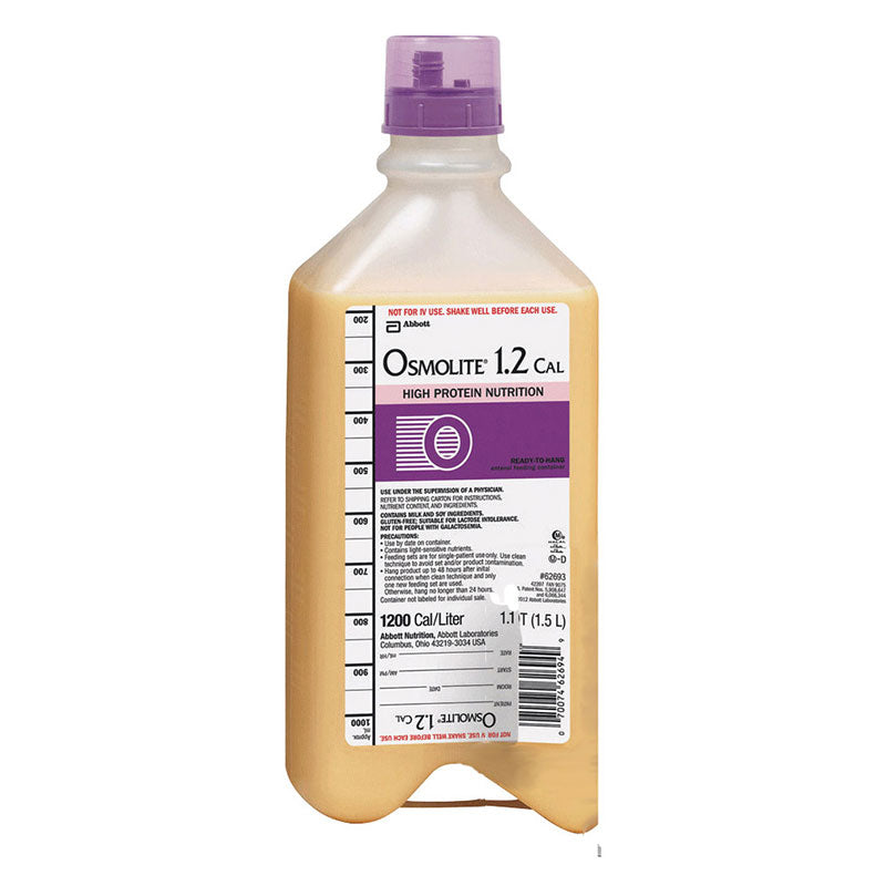 Osmolite 1.2 Cal Ready to Hang With Safety Screw Connector 1000mL