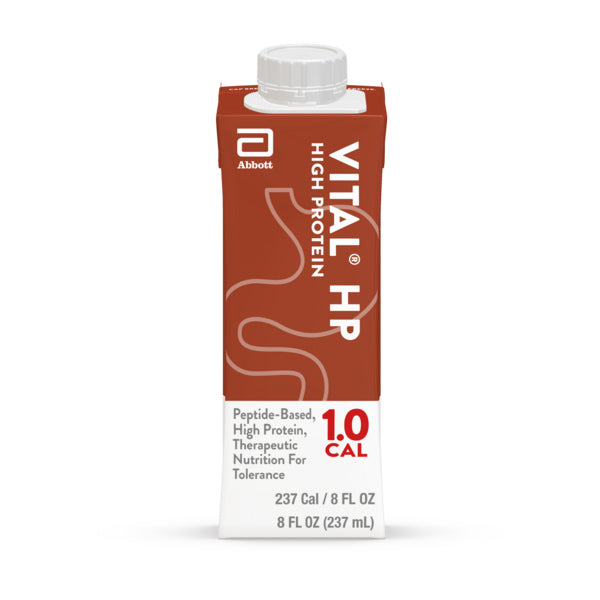 Vital High Protein Therapeutic Nutritional Shake, Low Fat, Unflavored, 8 oz