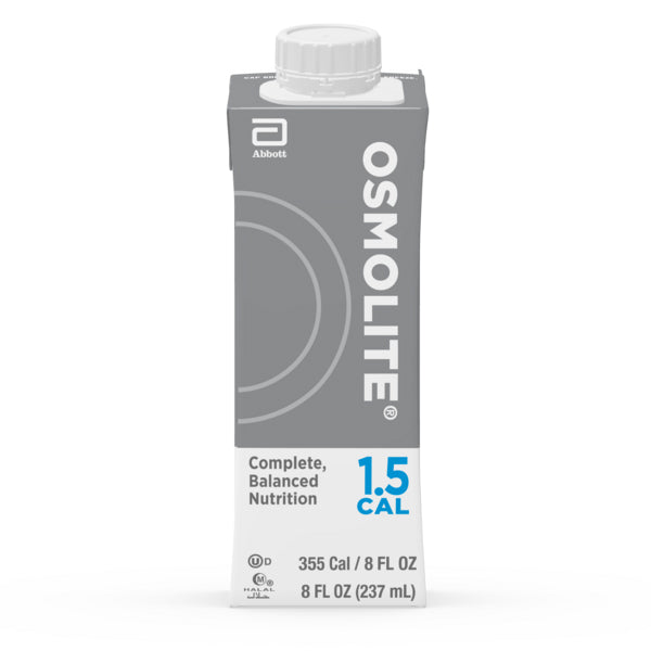 Osmolite 1.5 Cal Supplemental Formula, Institutional, Unflavored, 8 oz