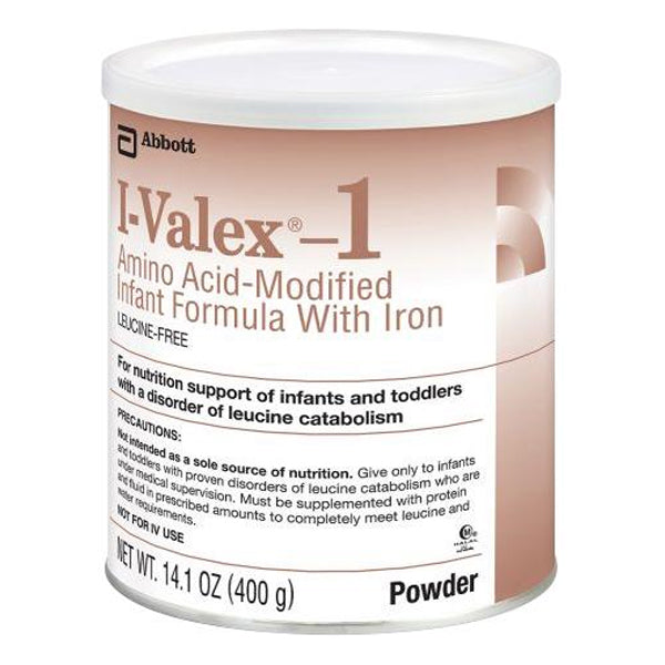 Abbott I-VALEX -1 Supplemental Formula, Powder, Unflavored, Can, 14.1 oz