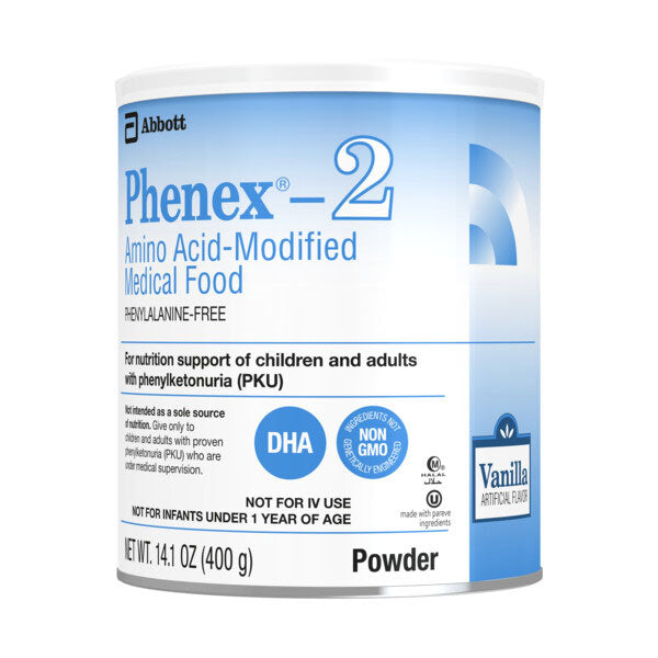 Phenex-2 Vanilla Flavored Powder, 14.1 oz. Can, Retail
