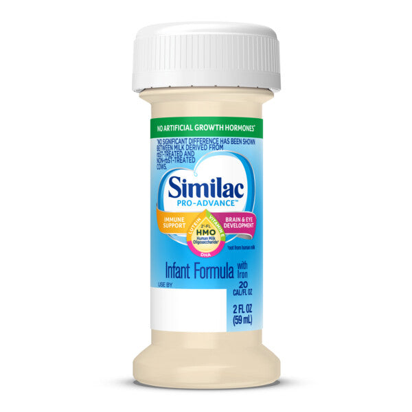 Abbott Similac Pro-Advance Infant Nutritional Formula, Institutional Bottle, Ready to Feed, 2 oz