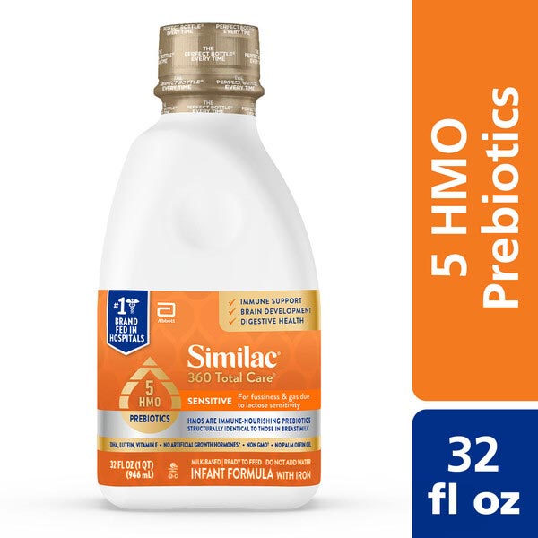 Similac 360 Total Care Sensitive, 32 fl oz, Retail