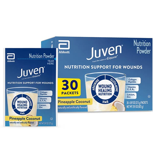 Juven Therapeutic Nutrition Powder, Pineapple Coconut Flavored, 27.5 g Packet, Retail