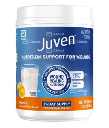 Juven Therapeutic Nutrition Powder, Orange Flavored, 40.9 oz MultiServe Container