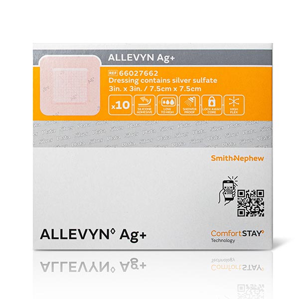ALLEVYN Ag+ Foam Dressing