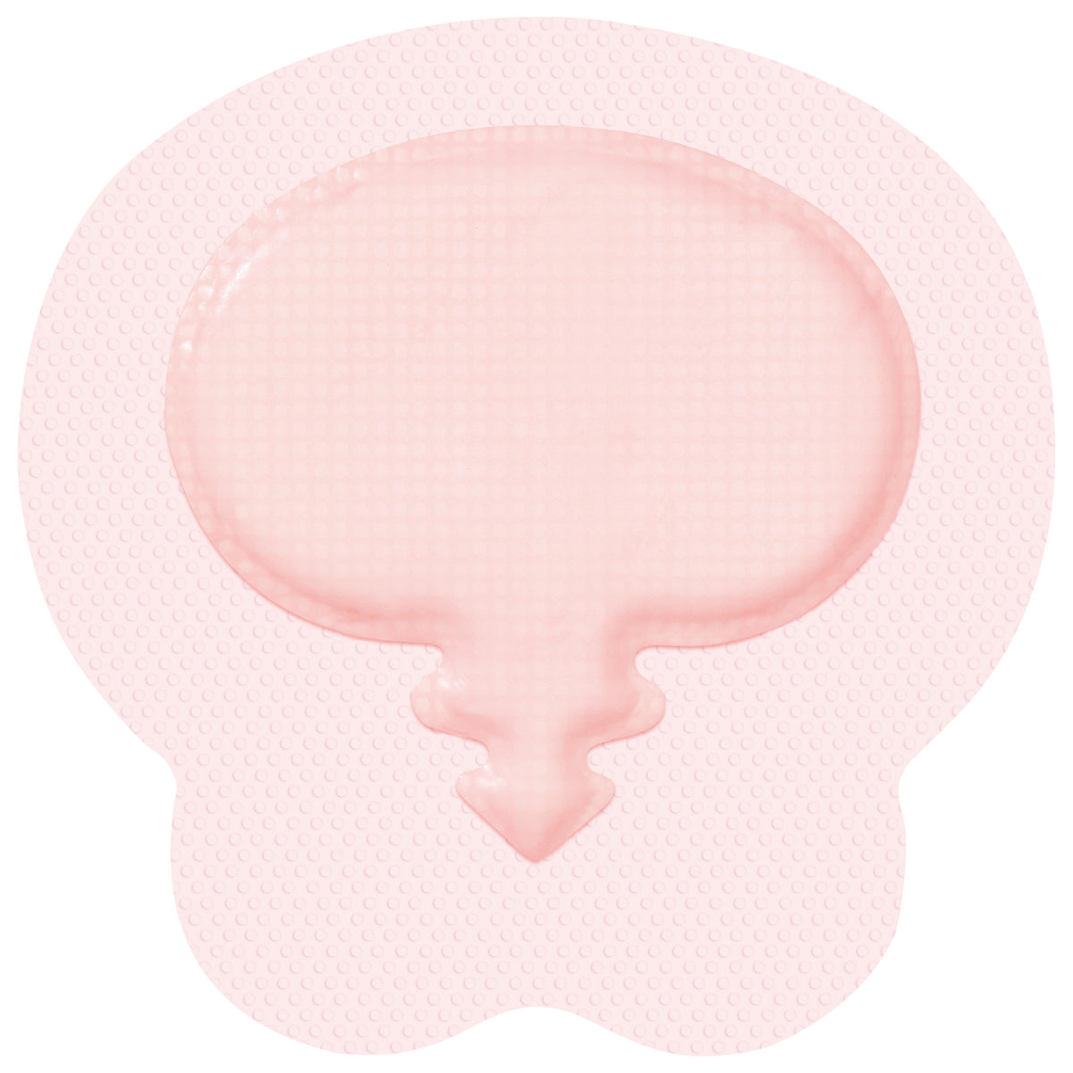ALLEVYN Gentle Gel Adhesive Hydrocellular Foam Dressing with Border, Sacrum 8.5" x 9"
