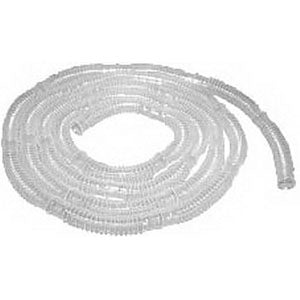 AirLife Disposable Corrugated Tubing, 100 ft L, Clear, Segmented Every 6", Composed of Polyethylene/ethyl Vinyl Acetate (EVA) Plastic, Flat Pack in Dispenser Box