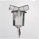 CareFusion Disposable In-Line Water Trap with Twist Valve, Standard 22mm Tubing