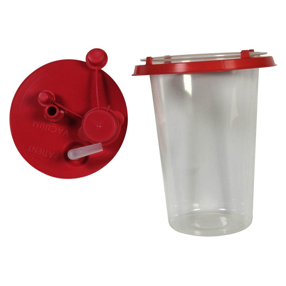 Cardinal Health Medi-Vac Brand CRD Suction Canister Liner, with Lid, 1000cc