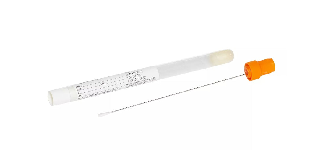 Cardinal Health Liquid Stuarts Single Rayon Mini-Tip Swab with Flexible Wire Shaft