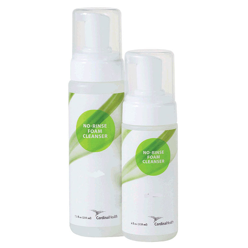 Cardinal Health Rinse-Free Foam Cleanser Fragrance-Free 7.1 oz