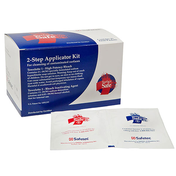 Surface Safe 2-Step Disinfectant Applicator Kit, 15 ct Twin Packs