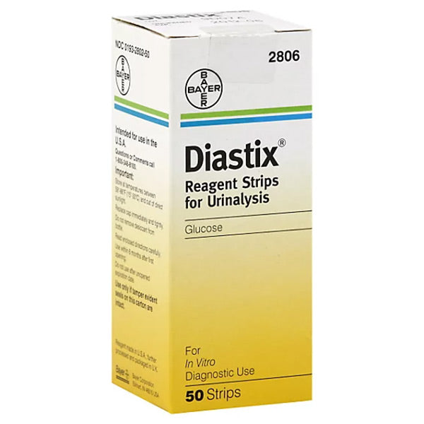 Bayer Diastix Reagent Test Strip, Urine Glucose