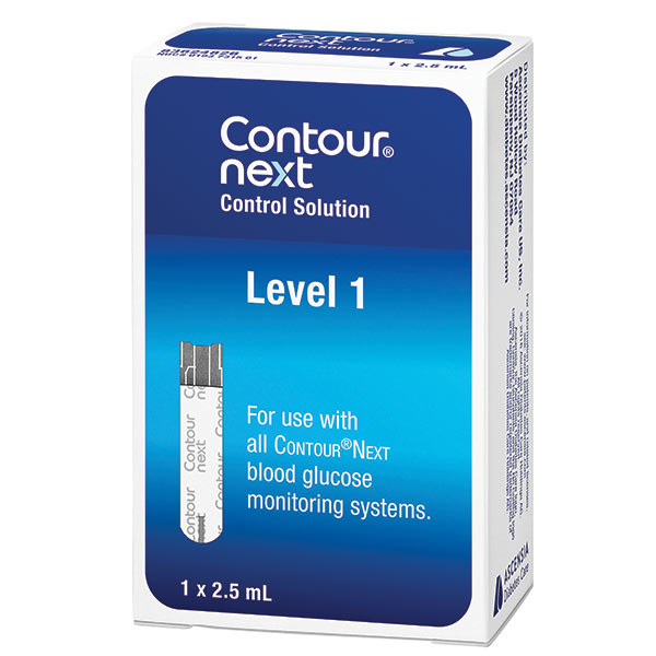 Bayer Contour Next Level 1 Control Solution, Low