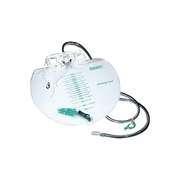 Bard Infection Control Urine Drainage Bag with Anti-Reflux Chamber and Bacteriostatic Collection System 2000mL