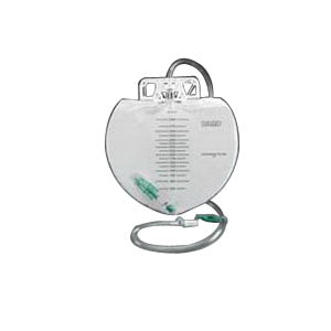 Bard Closed System Urinary Drainage Bag, Swivel Hanger with Flexible Hook, 2000mL