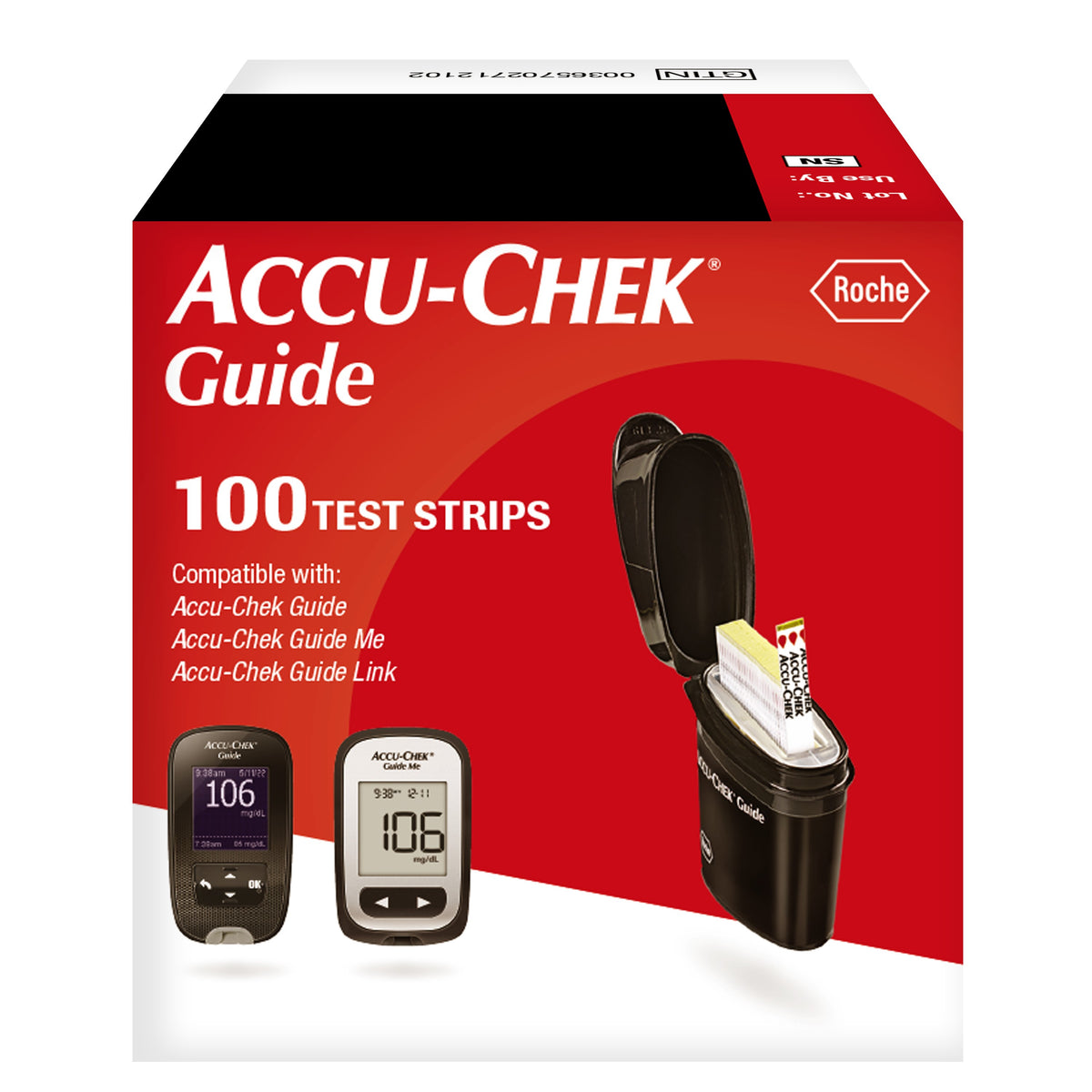 Roche Accu-Chek Guide Blood Glucose Test Strip