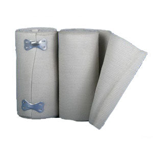 Medline Industries Sure-Wrap Nonsterile Elastic Stretch Bandage 3" W x 5yds. L, Latex-free, White