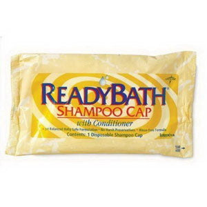 Medline Industries Readybath Shampoo and Conditioning Cap, Rinse-Free