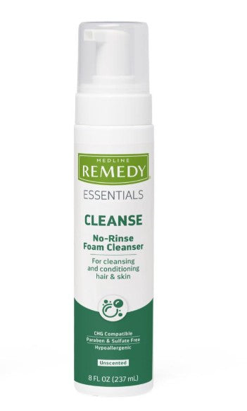 Remedy Essentials No-Rinse Foam Cleanser, 8 oz
