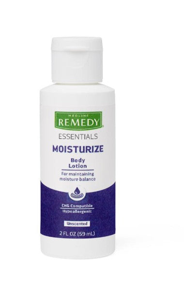 Remedy Essentials Body Lotion, Unscented, 2 oz
