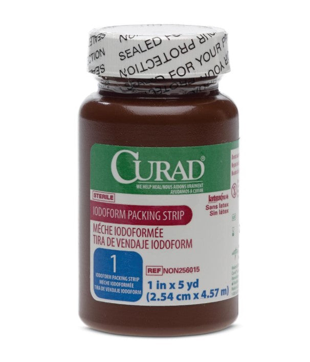 Curad Sterile Iodoform Packing Strip 1" x 5 yds.